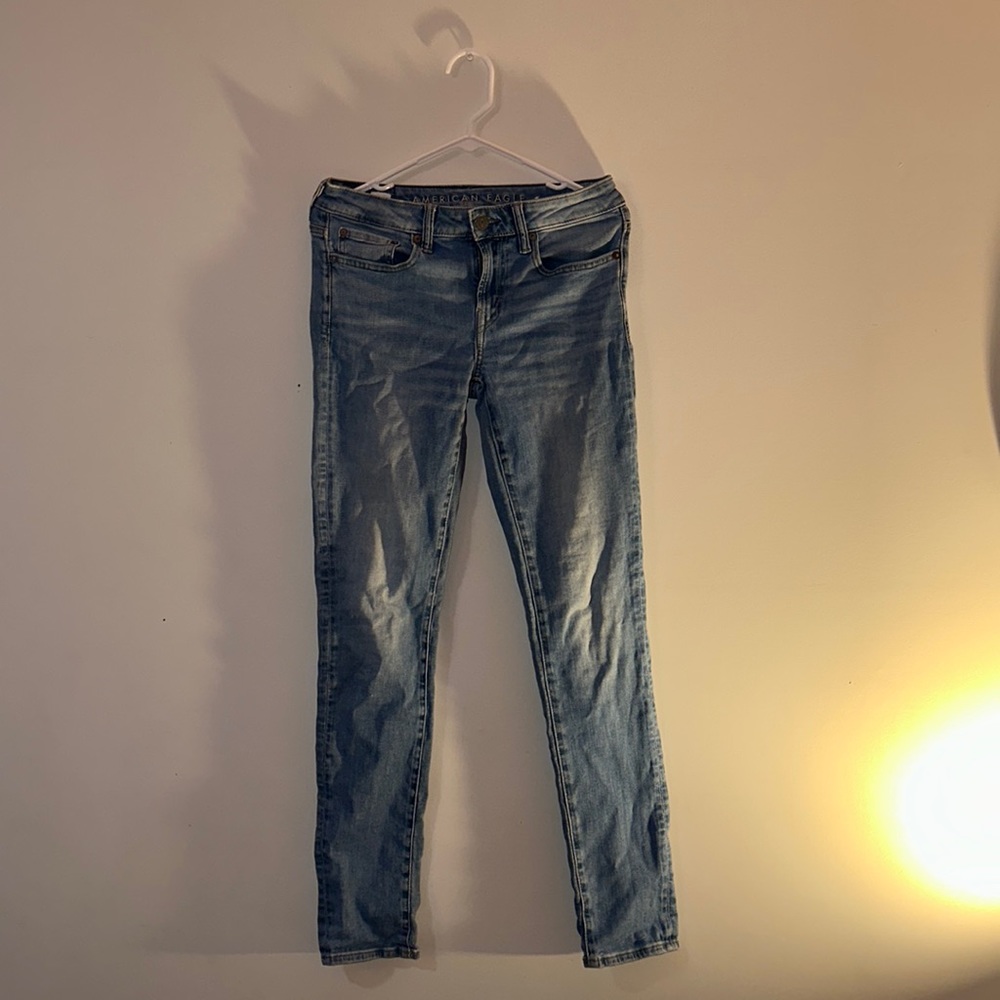 Light Washed American Eagle Jeans